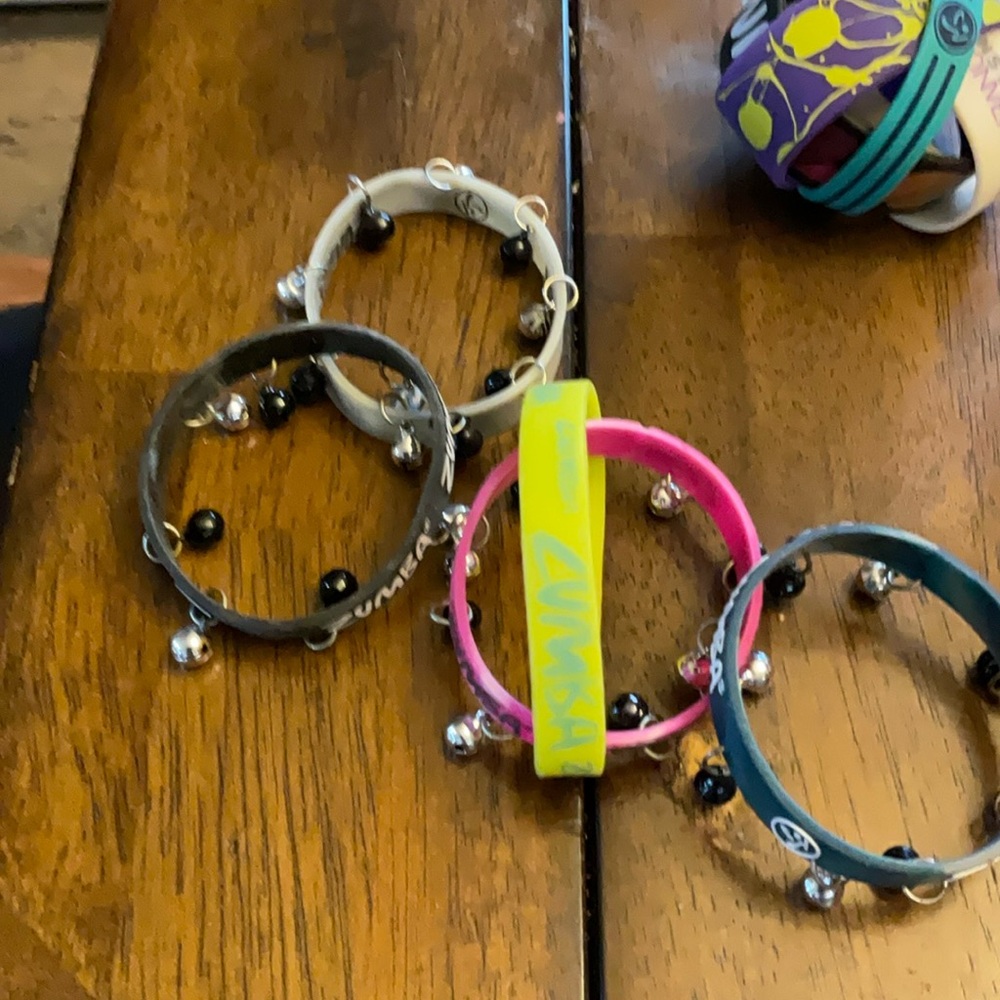 Zumba Fitness Pink and Gray Jewelry Collection
